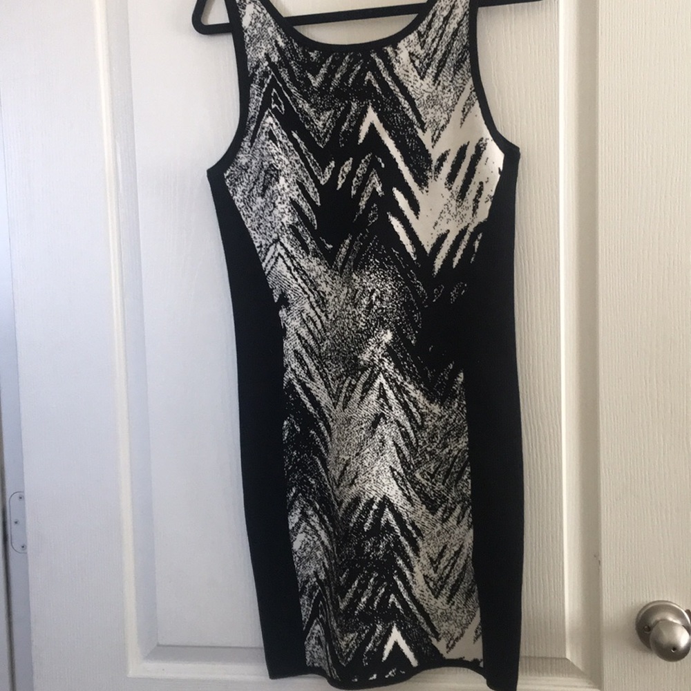 Armani Exchange fitted dress